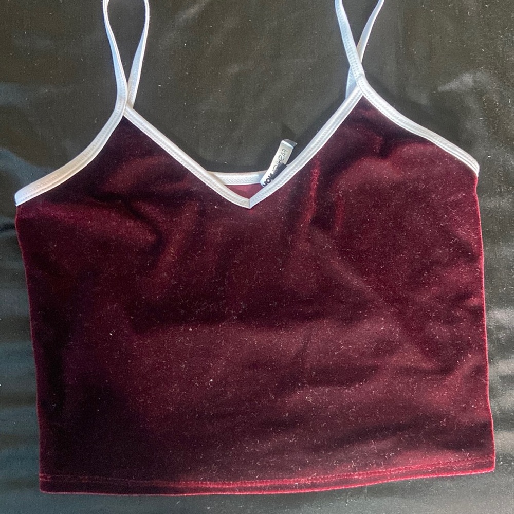 Two piece velvet set